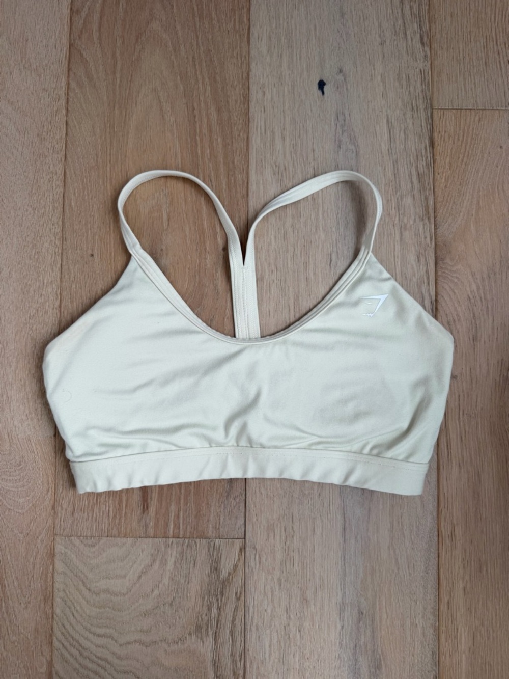 Gymshark Light Yellow Sports Bra